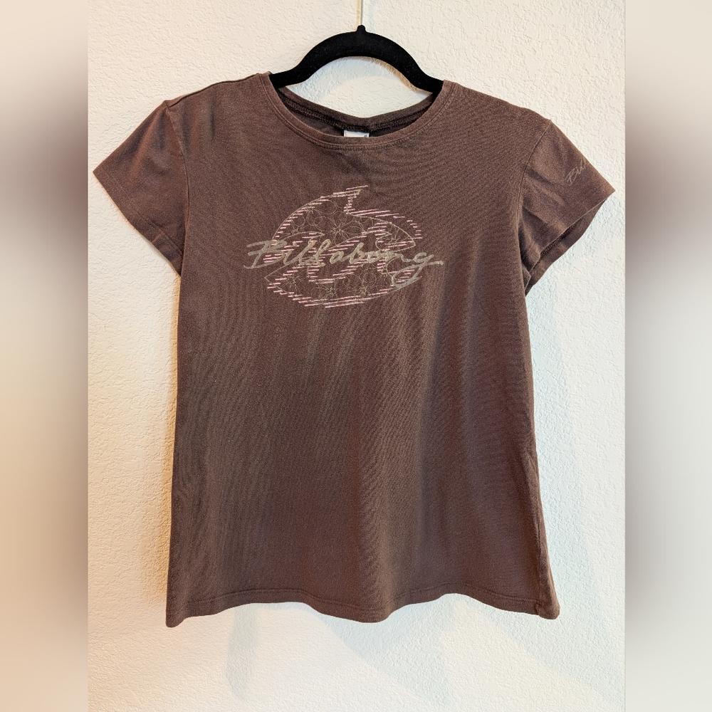 Billabong Women's Brown T-Shirt